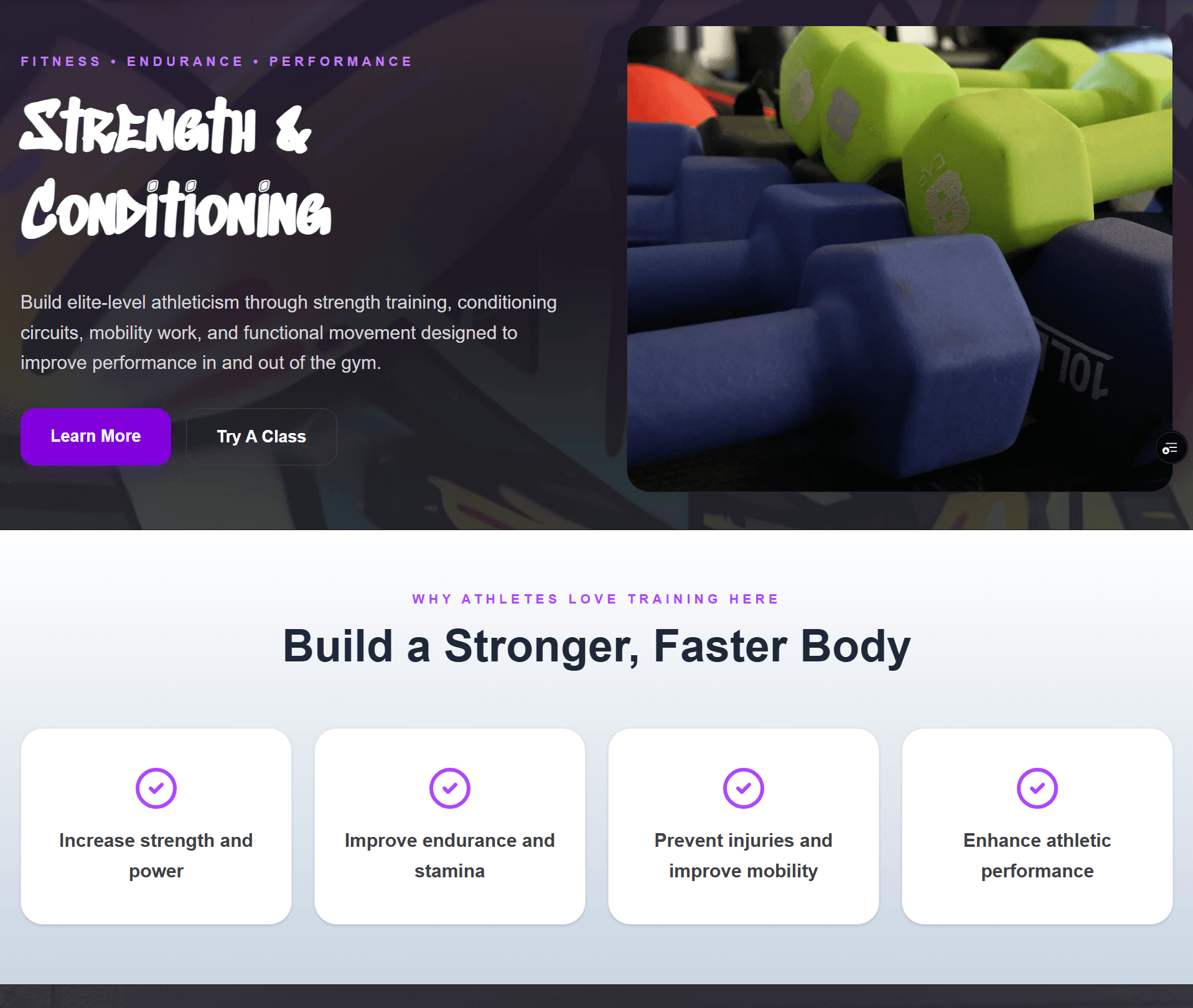 MMA gym SEO and website content